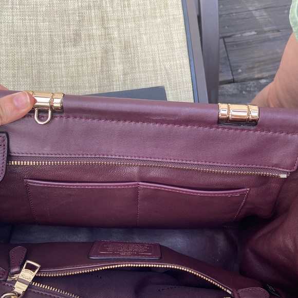 Coach Drifter Oxblood, leather Suede, - Picture 16 of 16